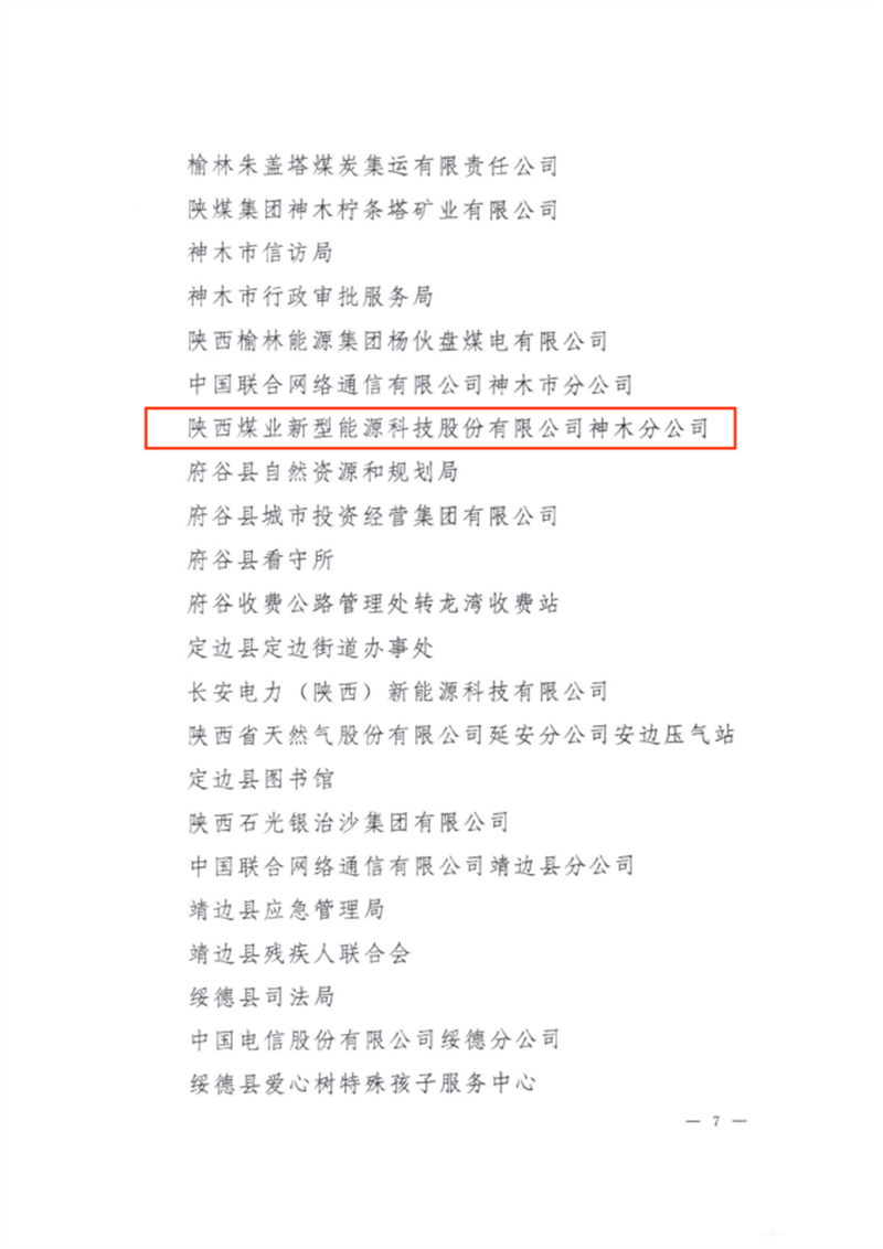 喜訊！新型能源神木分公司榮獲“榆林市文明單位”稱號(hào)2.png