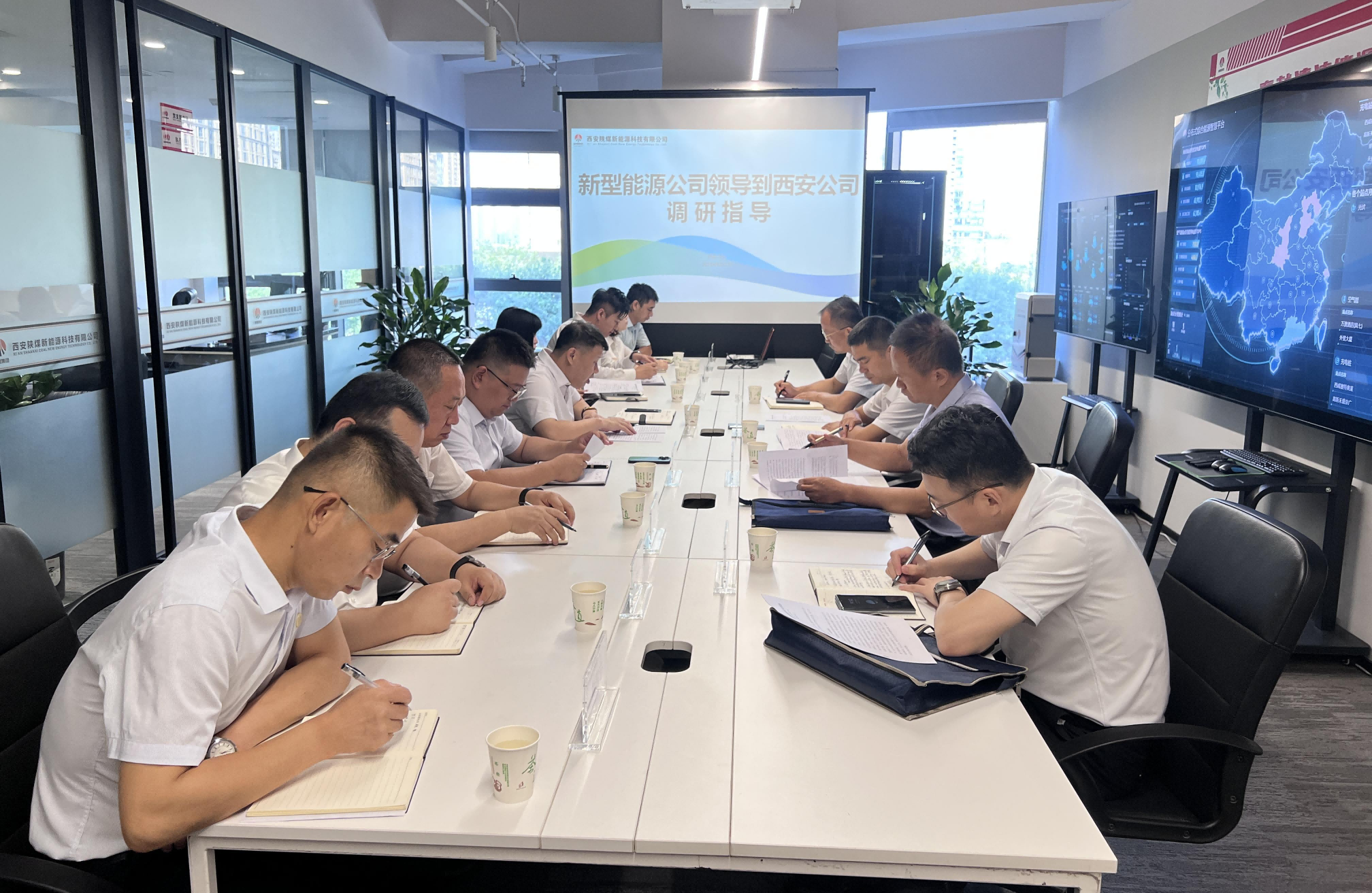 公司黨委委員、副總經(jīng)理宮成到西安片區(qū)各單位調(diào)研指導(dǎo)工作